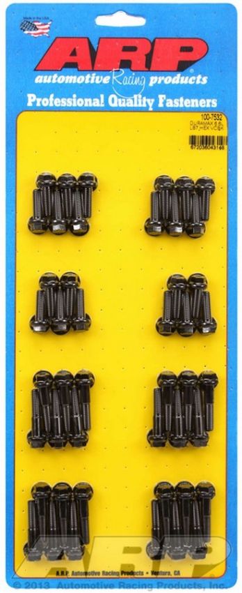 ARP ARP100-7532 Valve Cover Bolt Kit 6pt - Duramax 6.6L LB7