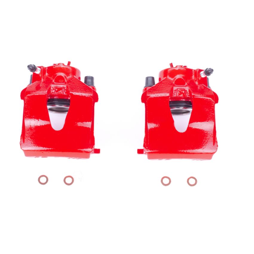 PowerStop S2110 Red Powder Coated Calipers