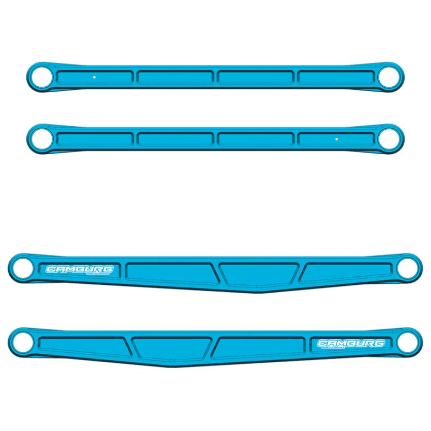 Camburg CAM-120033-BLU Ford Raptor 21-23 KINETIK Series Rear Billet Trailing Arm Kit (King Blue)