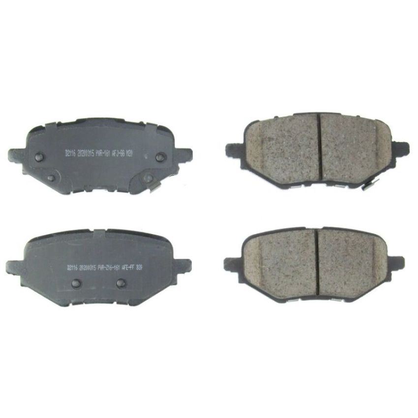 PowerStop 16-2116 PowerStop - Z16 Low-Dust Ceramic Brake Pads
