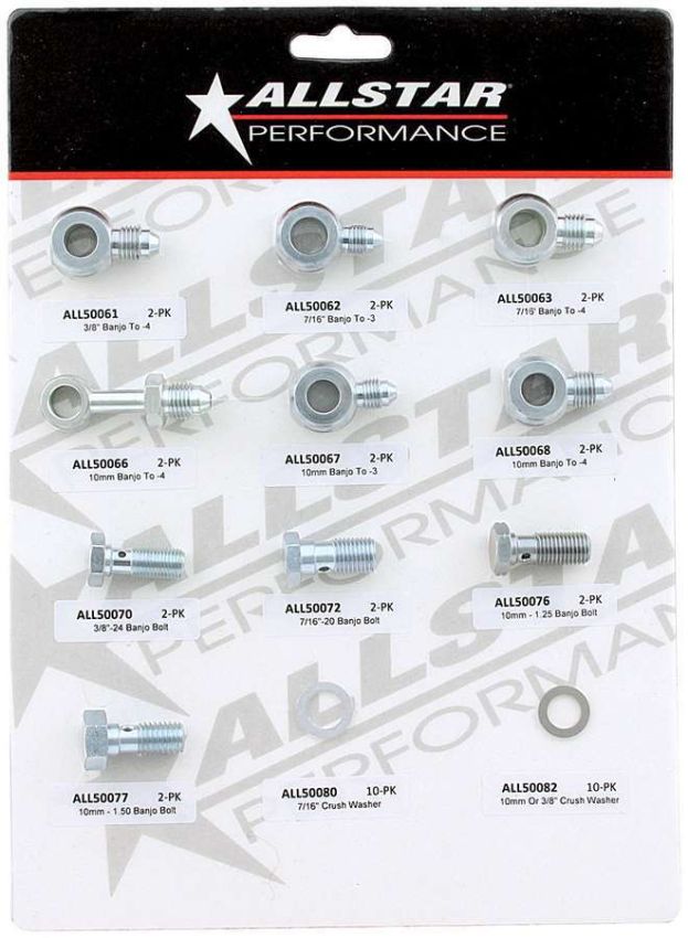 ALLSTAR PERFORMANCE ALL081 Brake Fitting Display 2 of 4