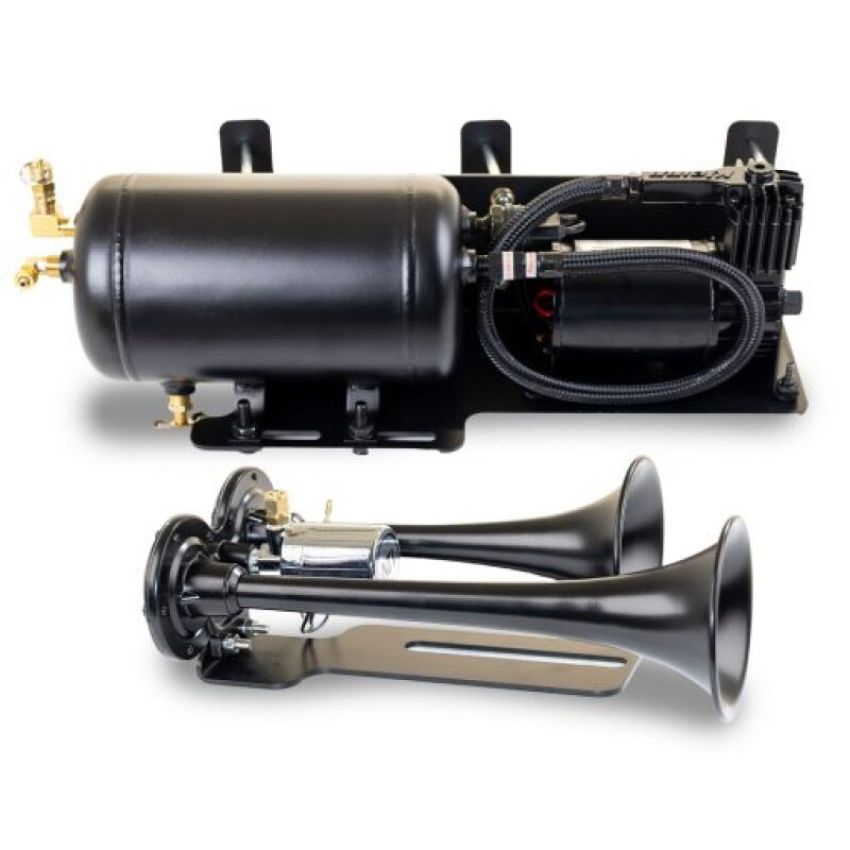Kleinn Air Horns JEEPKIT-1 Kleinn 07-18 Jeep Wrangler JK/ JKU Onboard Air System w/ Model 101 Horns