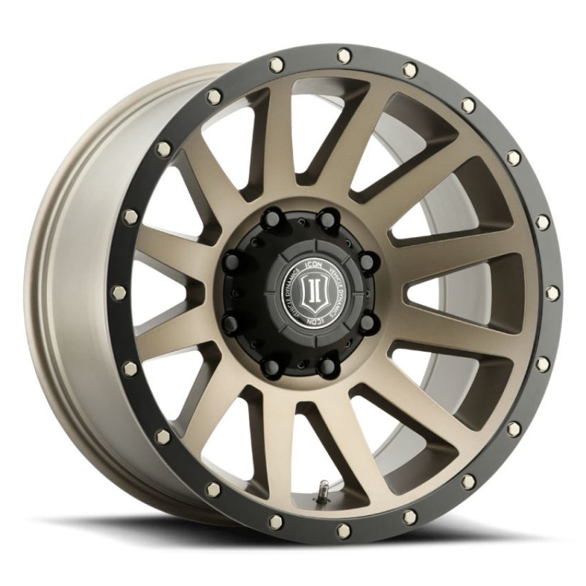 ICON 2020108147BR Compression 20x10 8x170 -19mm Offset 4.75in BS 125mm Bore Bronze Wheel