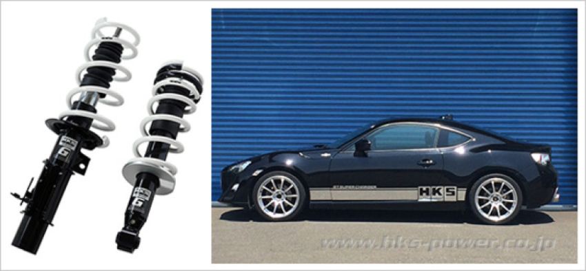 HKS 80260-AT003 HIPERMAX-G 2012+ Subaru BRZ (ZC6) Full Strut/Spring Kit