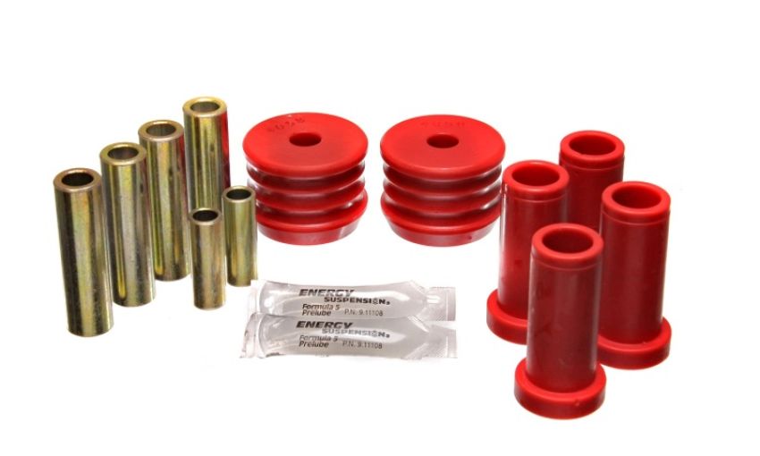 Energy Suspension 12.3102R 64-76 BMW 2002 Red Rear Control Arm Bushing Set