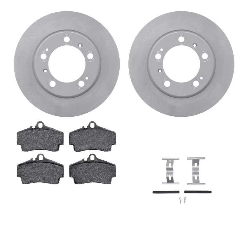 Dynamic Friction 4512-02037 Rotor Kit