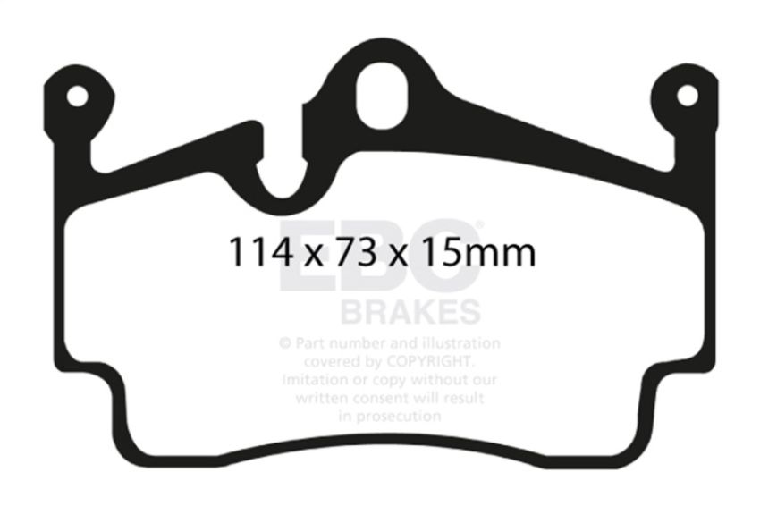 EBC Brakes DP31920C Redstuff Ceramic Low Dust Brake Pads