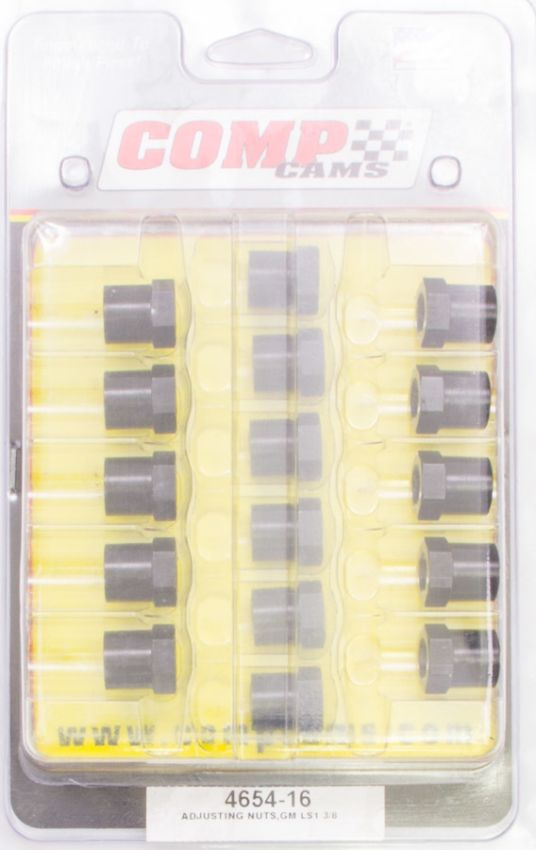 COMP CAMS COM4654-16 3/8 Adjusting Nuts - For LS R/A Upgrade Kits