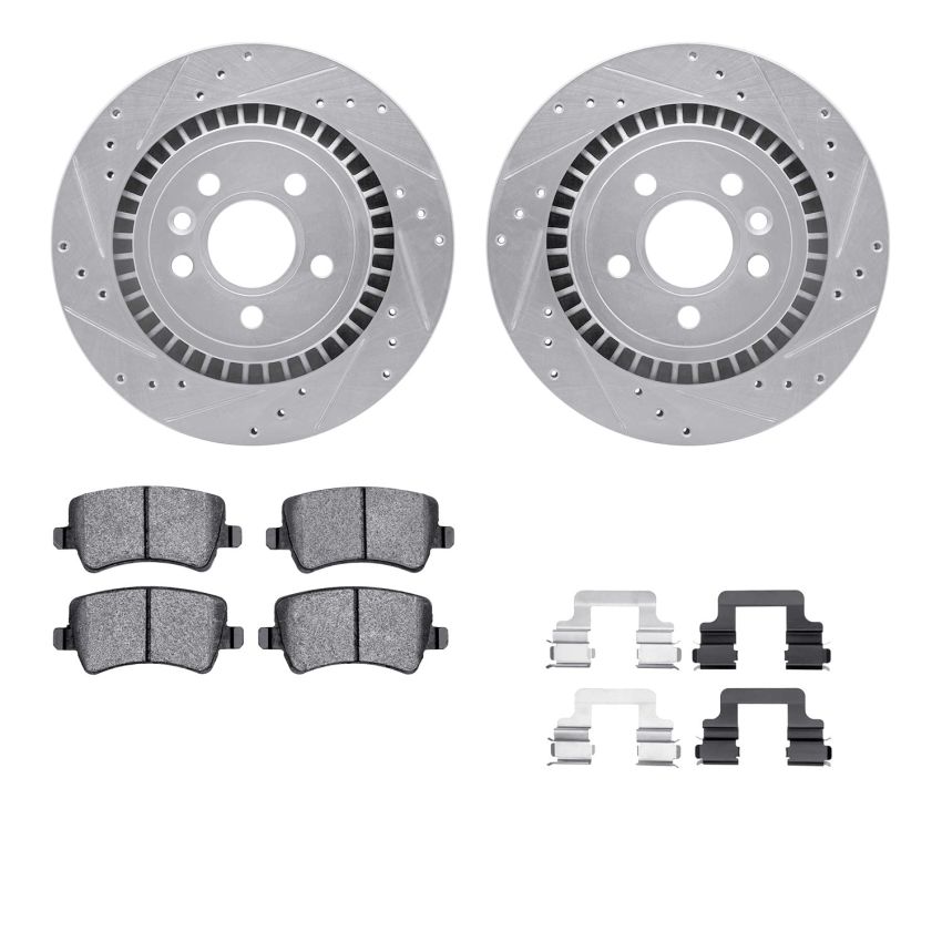 Dynamic Friction 7612-27056 Rotor Kit