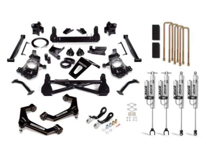 Cognito 110-P1033 20-24 Chevy/GMC Silv/Sierra 2500/3500 HD 2WD/4WD 7in Perf Lift Kit w/ Fox PSRR 2.0 Shocks