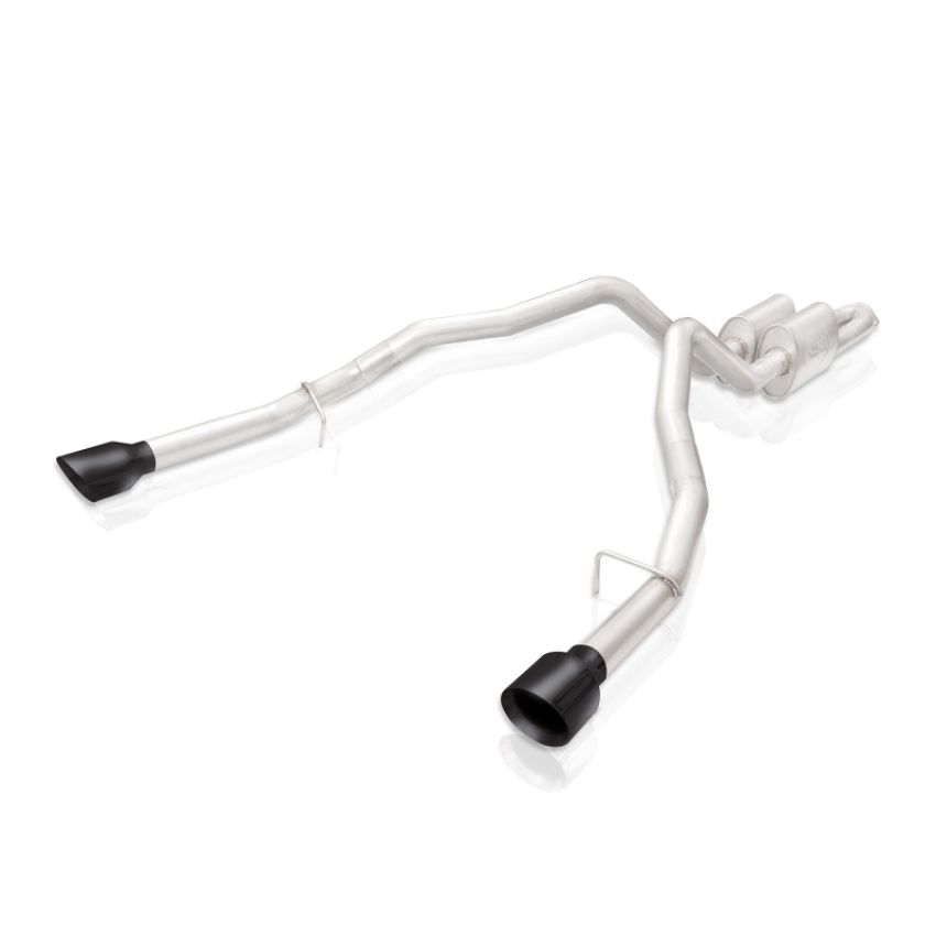 Stainless Works RAM19CBL-B 2019+ Ram Legend Catback With Black Tips