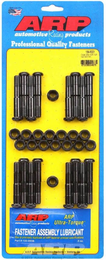 ARP ARP184-6001 Olds Rod Bolt Kit - Fits 307/350/403/425