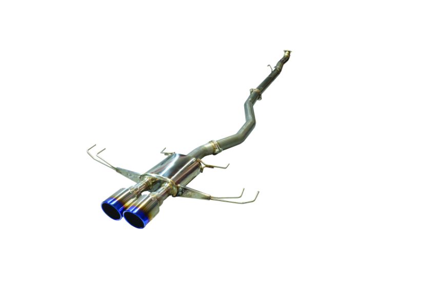 Injen SES1582TT 17-19 Honda Civic Type-R 3in SS Cat-Back Exhaust w/ Dual Burnt Titanium Tips