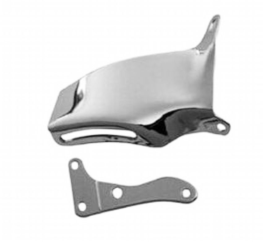 RACING POWER CO-PACKAGED RPCR9317 SB Chevy Lwp Alternator Bracket Chrome