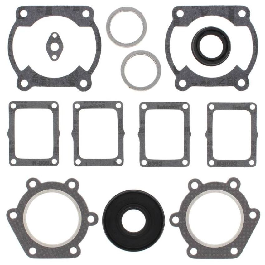 Vertex Pistons 711147F Vertex Gaskets 1985 Yamaha SS440J Complete Gasket Kit w/ Oil Seals