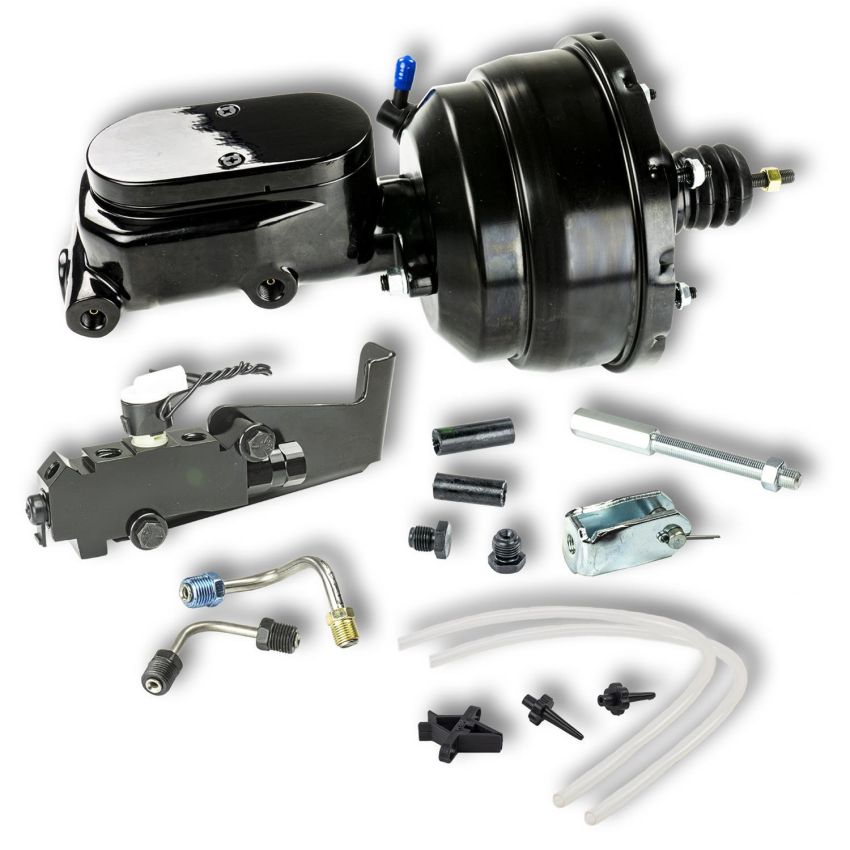 RIGHT STUFF DETAILING RSDB85315171 Booster Master Cylinder Combo Disc/Drum Black