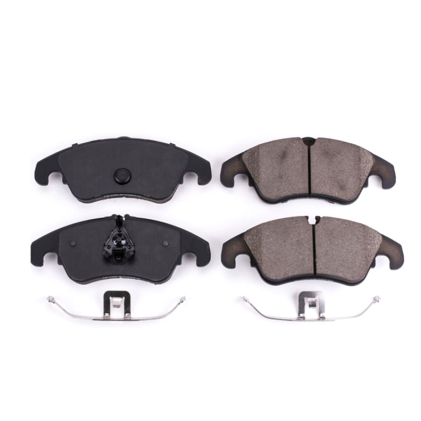 PowerStop 17-1322 PowerStop - Z17 Low-Dust Ceramic Brake Pads with Hardware