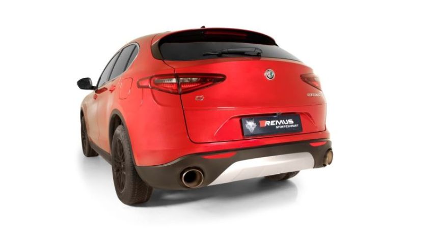 Remus Alfa Romeo Stelvio Q4 AWD Type 949 2017 2.0L Turbo Multiair 206 kw Axle Back
