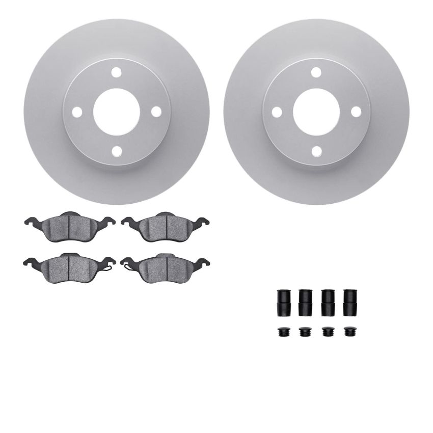 Dynamic Friction 4512-99027 Rotor Kit
