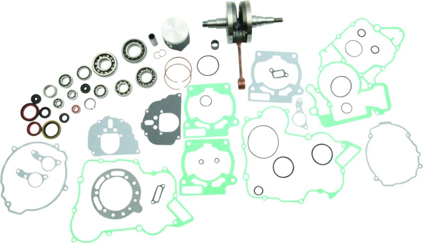 Vertex Pistons WR101-180 00-02 EXC Complete Engine Rebuild Kit