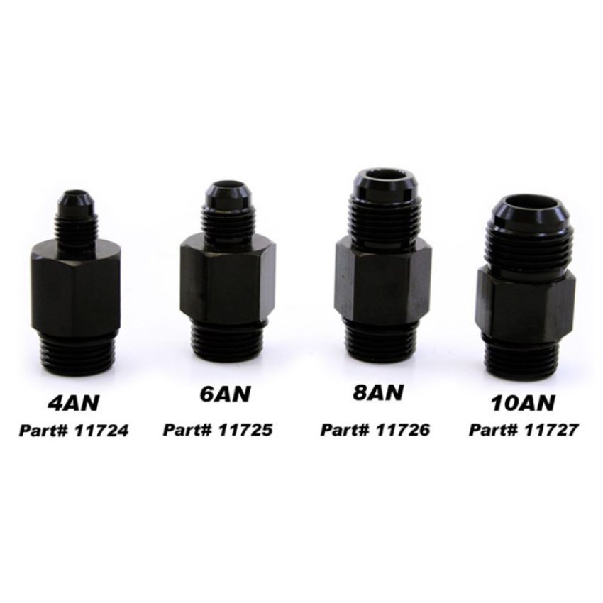 Nitrous Express 11726 8AN BOTTLE NIPPLE FOR LIGHTNING 500 VALVE