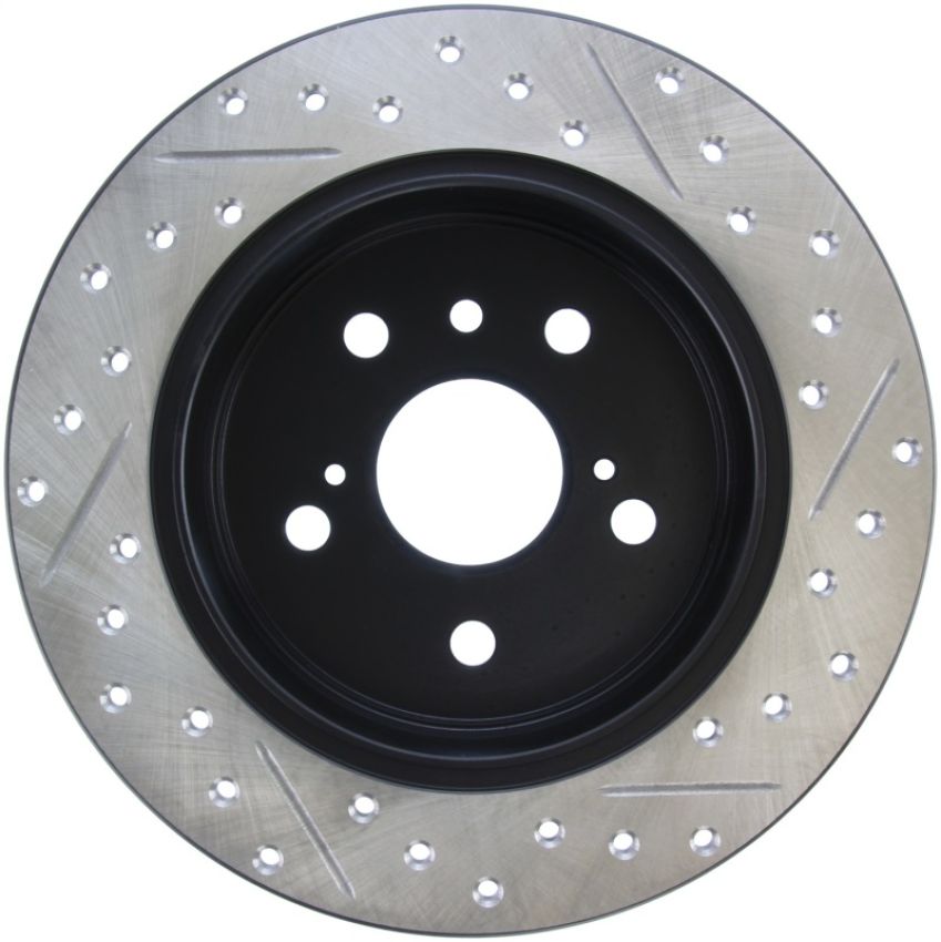 Stoptech 127.44188R Sport Drilled & Slotted Rotor - Rear Right
