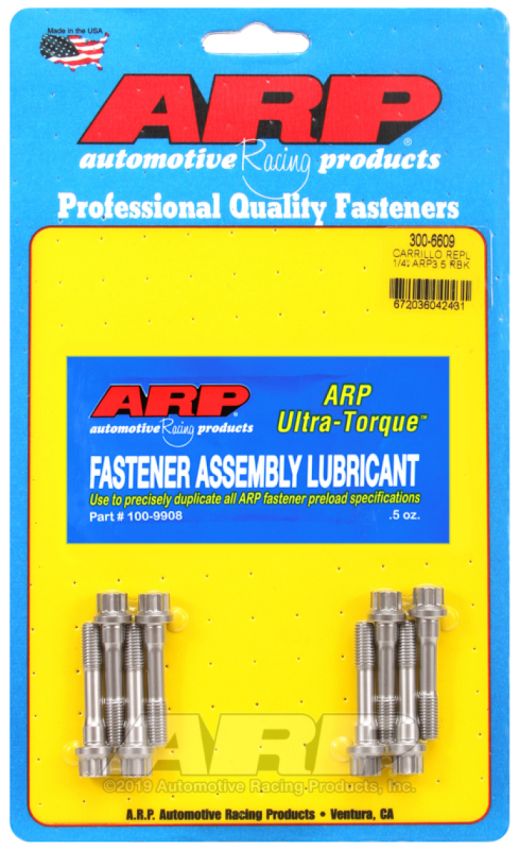 ARP 300-6609 Carrillo Replacement 3.5 Rod Bolt Kit