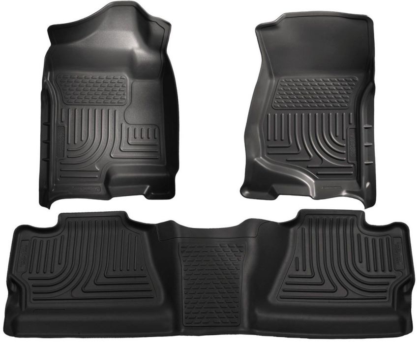 HUSKY LINERS HSK98201 09- GM Crew Cab P/U Front/2nd Seat Liner