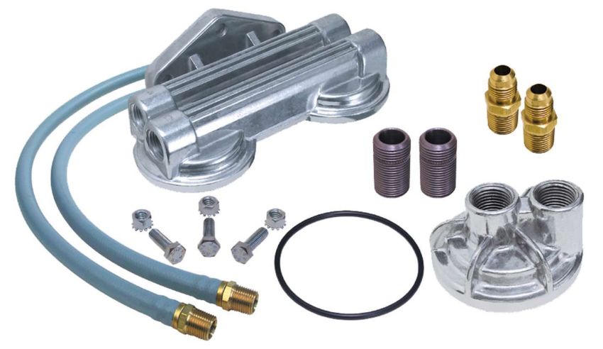 TRANS-DAPT TRA1250 88-96 Chev V8 4WD PU On- ly SBC Dual Filter Reclo