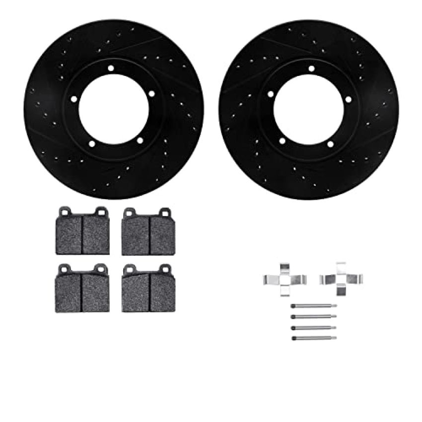 Dynamic Friction 8612-02004 Rotor Kit