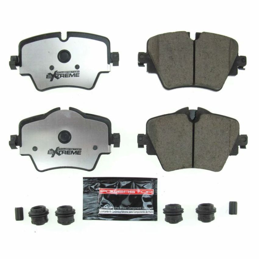 PowerStop Z26-1892 PowerStop - Z26 Performance Carbon-Fiber Ceramic Brake Pads with Hardware Kit