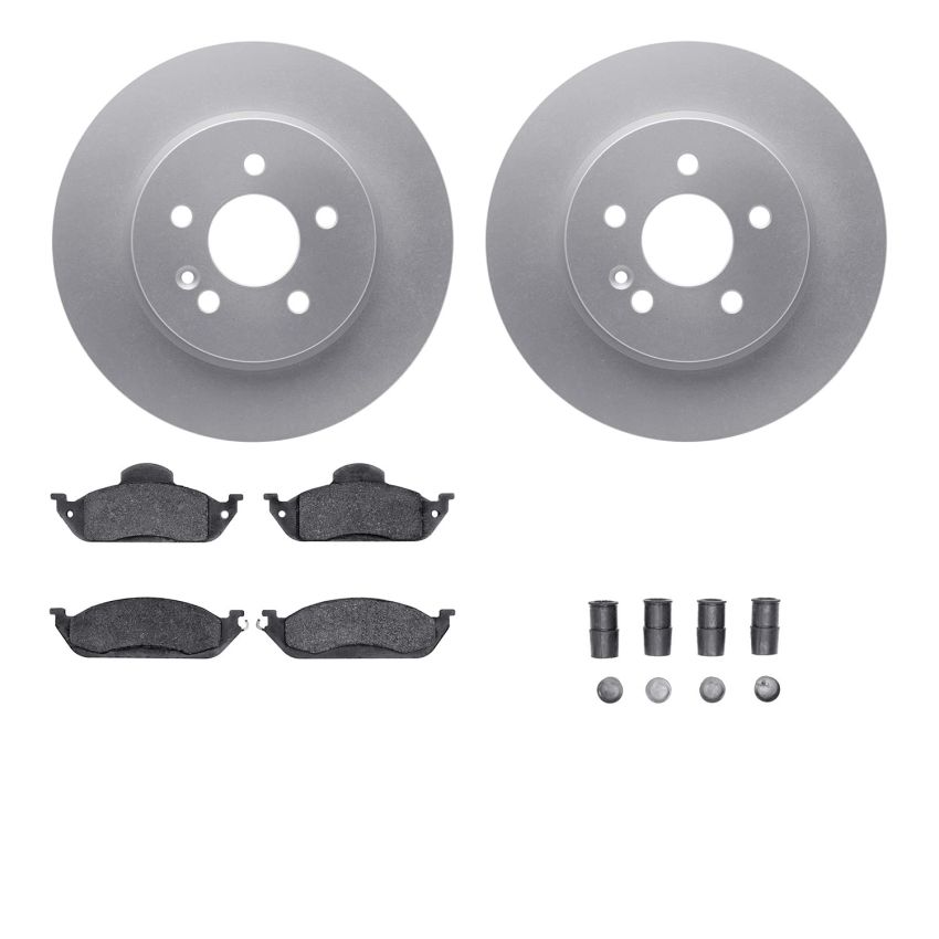 Dynamic Friction 4512-63207 Rotor Kit