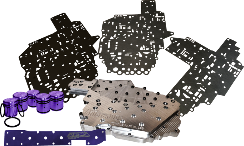 ATS Diesel 3030072326 07.5-11 Dodge RAM 6.7L Cummins 68RFE Billet Valve Body Channel Plate Kit