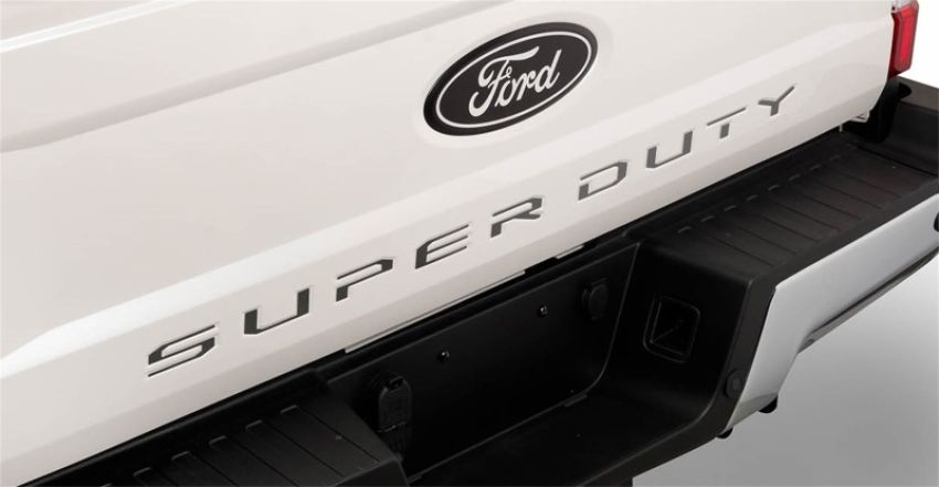 Putco 55554BPFD 19-20 Ford Ranger - Black Platinum Tailgate Letters RANGER