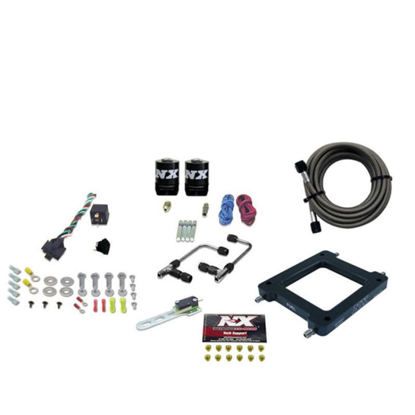 Nitrous Express 60075-00 Dominator Gemini STAGE 6 ALCOHOL (50-100-150-200-250-300HP) LESS BOTTLE