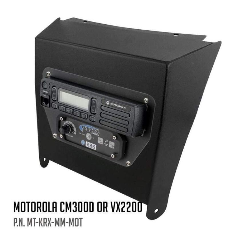 Rugged Radios MT-KRX-MM-KEN Kawasaki KRX Multi-Mount Kit - Kenwood TK7360