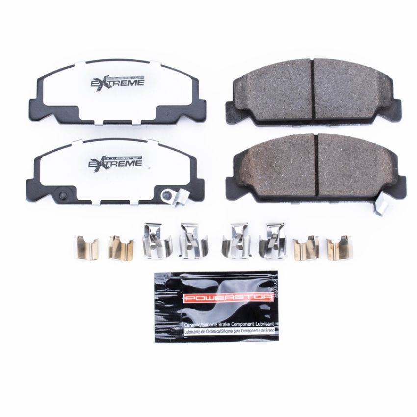 PowerStop Z26-273 PowerStop - Z26 Performance Carbon-Fiber Ceramic Brake Pads with Hardware Kit
