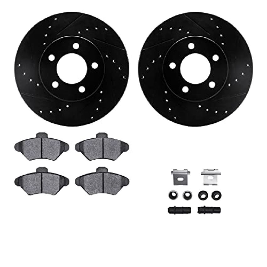 Dynamic Friction 8612-54002 Rotor Kit