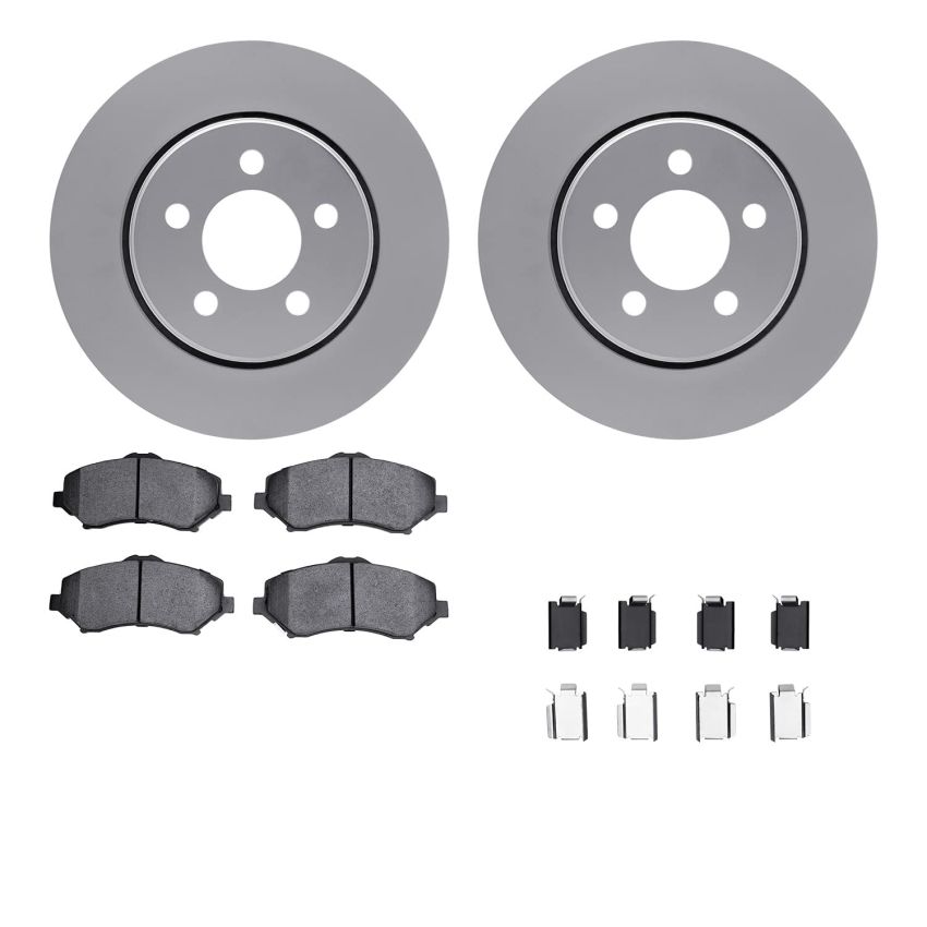 Dynamic Friction 4612-42009 Rotor Kit