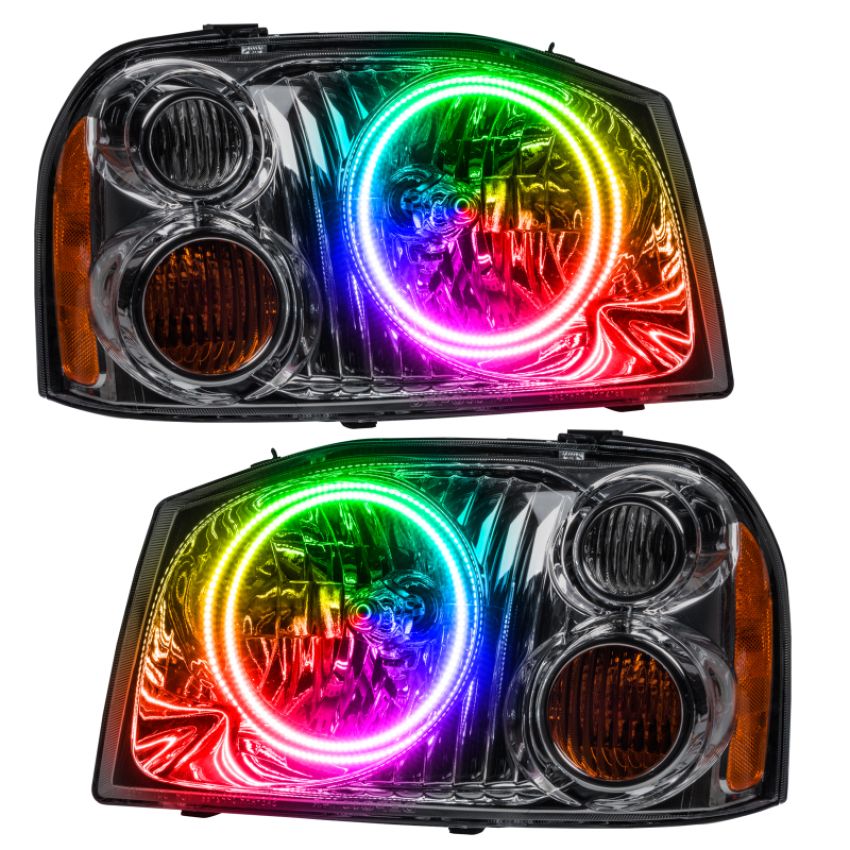 Oracle Lighting 7178-334 SMD Pre-Assembled Headlights, Dual Halo, ColorSHIFT(tm) - No Controller