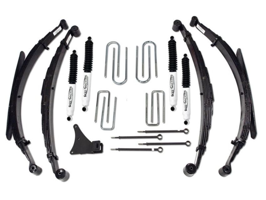 Tuff Country 24831KN 86-97 Ford F-350 4x4 Standard/Crewcab 4in Lift Kit w/Rear Leaf Springs (SX8000 Shocks)