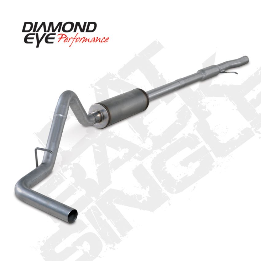 Diamond Eye Performance K3120S Diamond Eye KIT 3in CB SGL GAS SS CHEVY/GM 4.3L 5.3L 1500