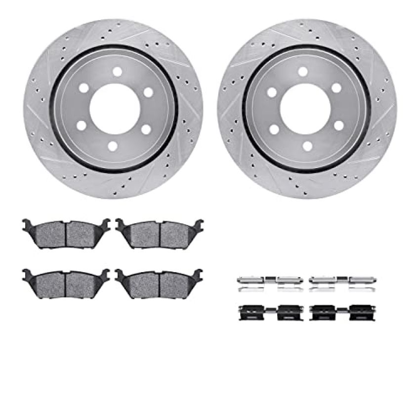 Dynamic Friction 7412-54103 Rotor Kit
