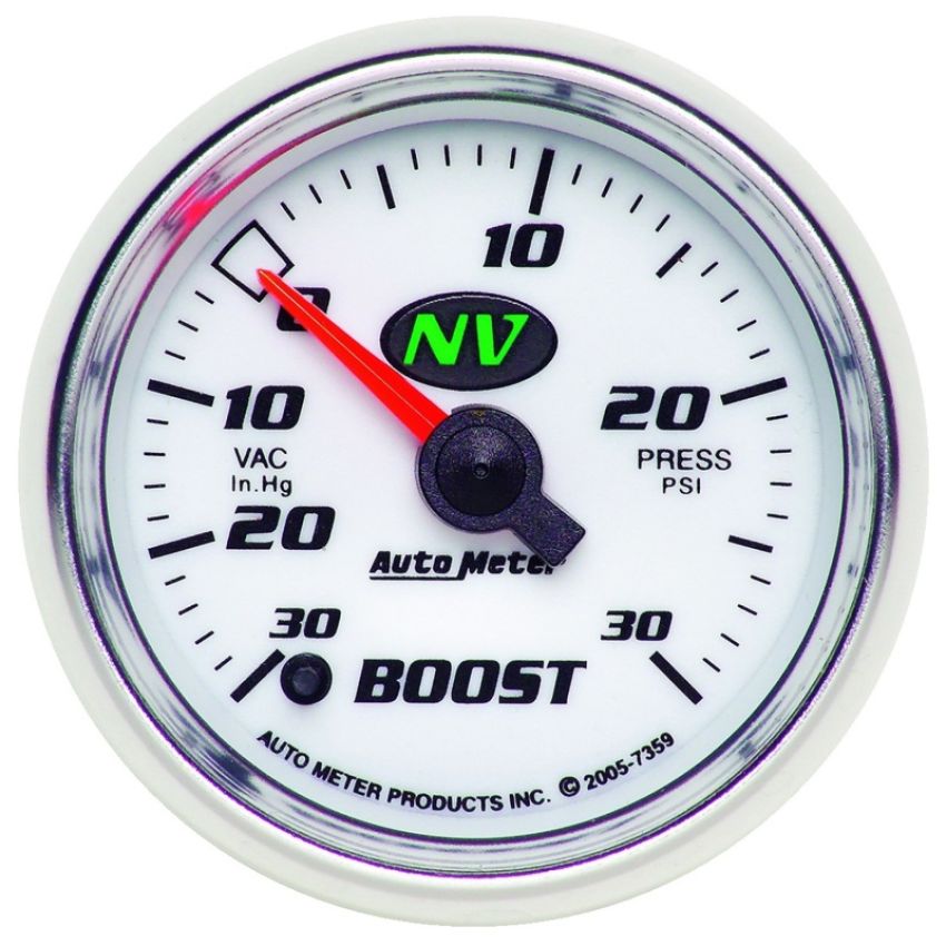 AutoMeter 7359 GAUGE, VAC/BOOST, 2 1/16