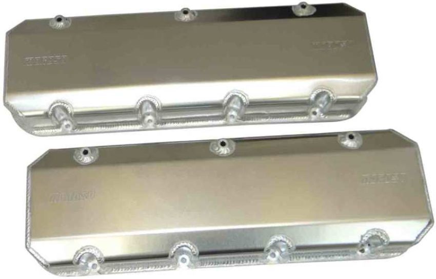 MOROSO MOR68483 Fab. Alm Valve Covers BBC Brodix SR20/Dart Pro