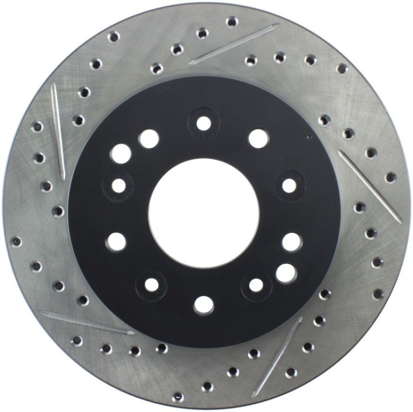 Stoptech 127.62007R Slotted & Drilled Sport Brake Rotor
