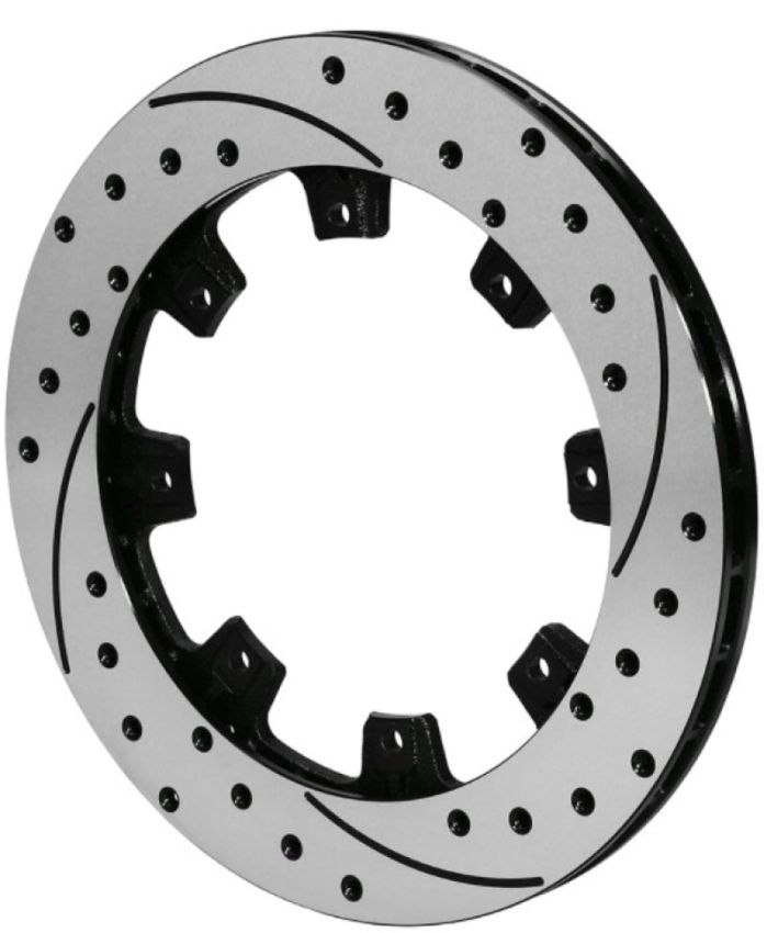 Wilwood 160-8497-BK Rotor-SRP36 SPC-37-LH-BLK-Drill 12.00 x .810 - 8 on 7.00in