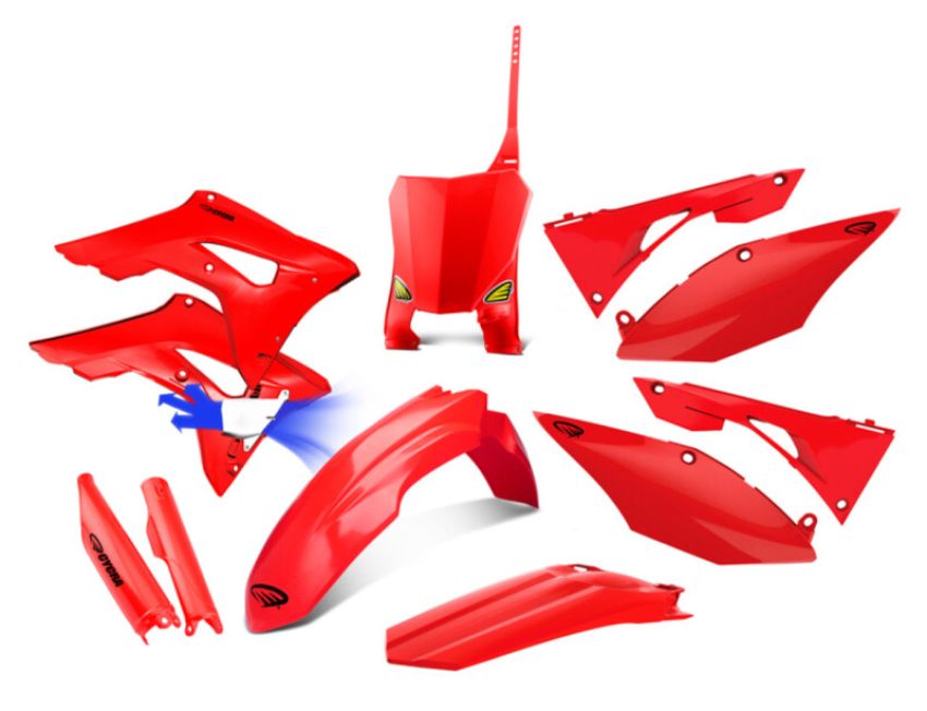 Cycra 1CYC-9301-33 08-09 Honda CRF250R Powerflow Full Body Kit - Red