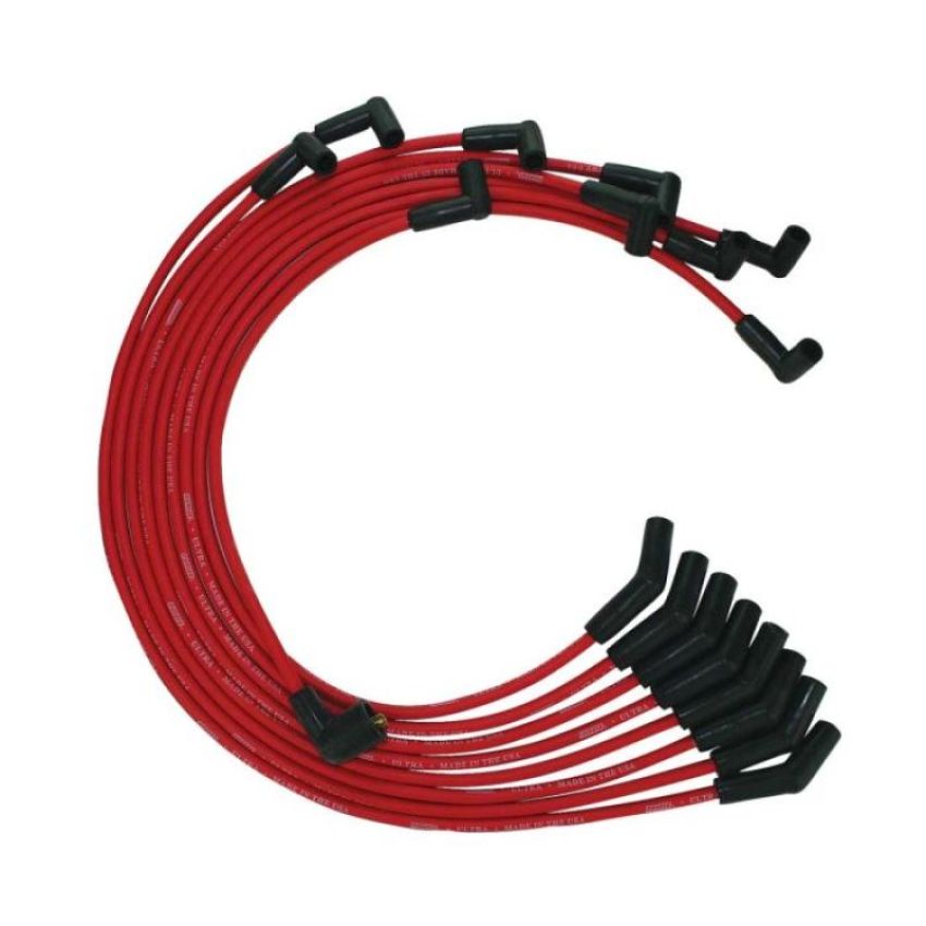 MOROSO MOR52074 Ultra Plug Wire Set BBF Red