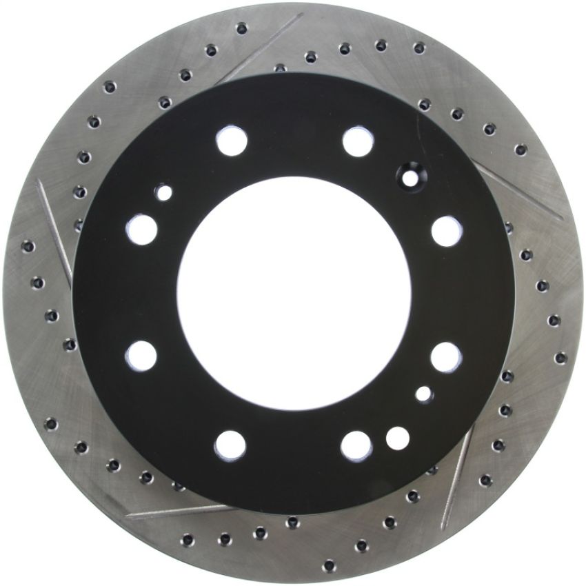 Stoptech 127.66074R Slotted & Drilled Sport Brake Rotor